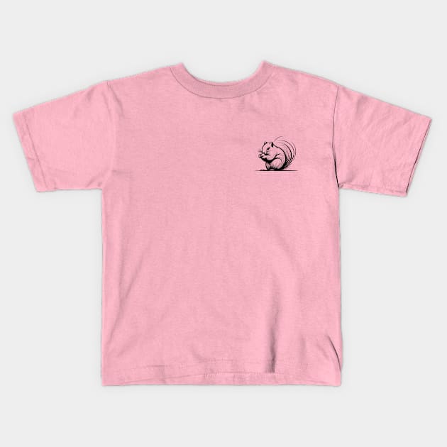 Squirrel Kids T-Shirt by YuYu